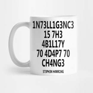 Brilliant phrases of great people Mug